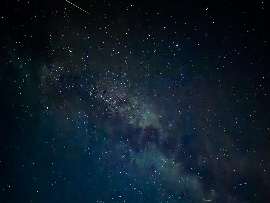 The Perseid meteor shower